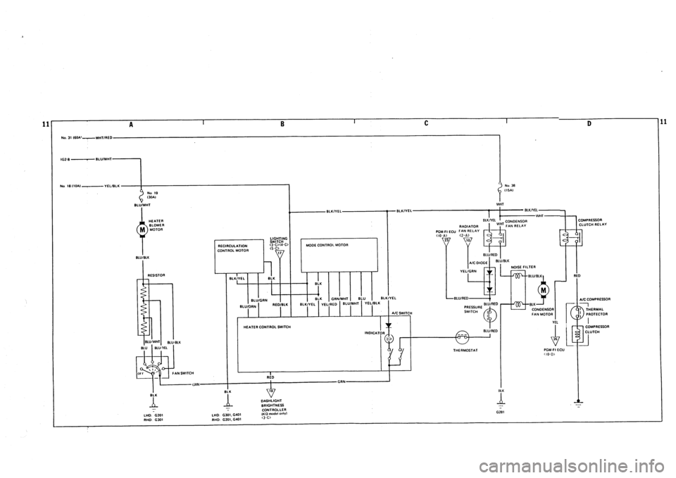 HONDA CIVIC 1989 4.G Workshop Manual HONDA CIVIC 1989 4.G Workshop Manual