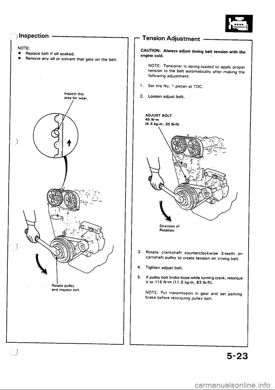 HONDA CIVIC 1989 4.G Repair Manual HONDA CIVIC 1989 4.G Repair Manual