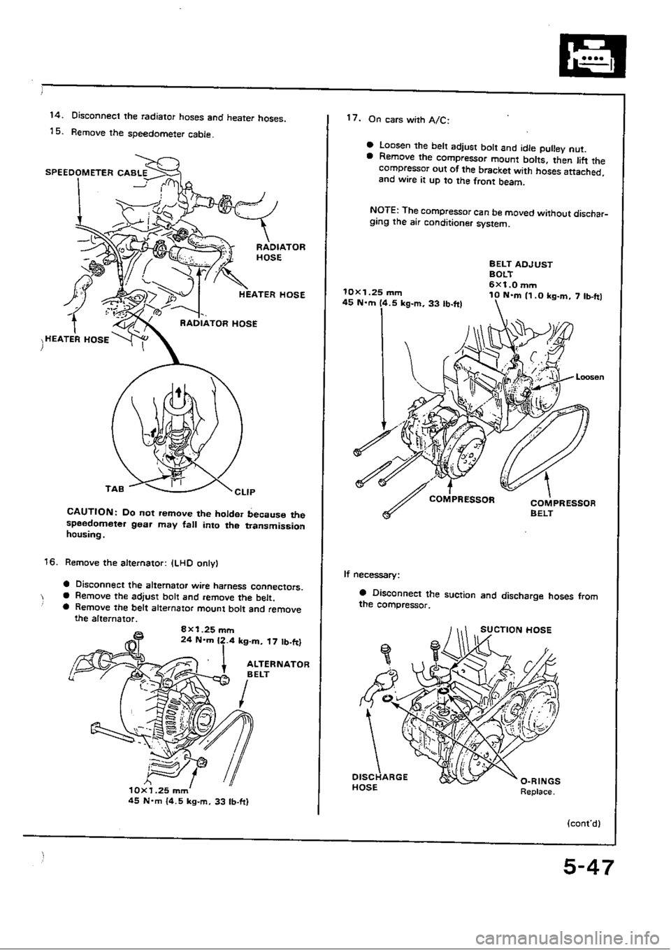 HONDA CIVIC 1989 4.G Owners Manual HONDA CIVIC 1989 4.G Owners Manual