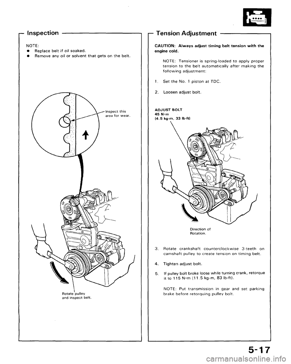 HONDA CRX 1988 2.G Workshop Manual HONDA CRX 1988 2.G Workshop Manual