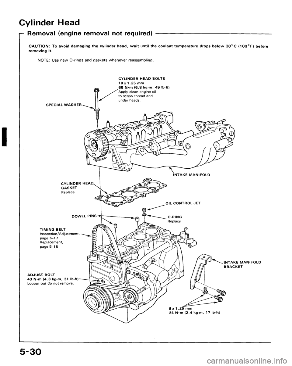 HONDA CRX 1988 2.G Workshop Manual HONDA CRX 1988 2.G Workshop Manual