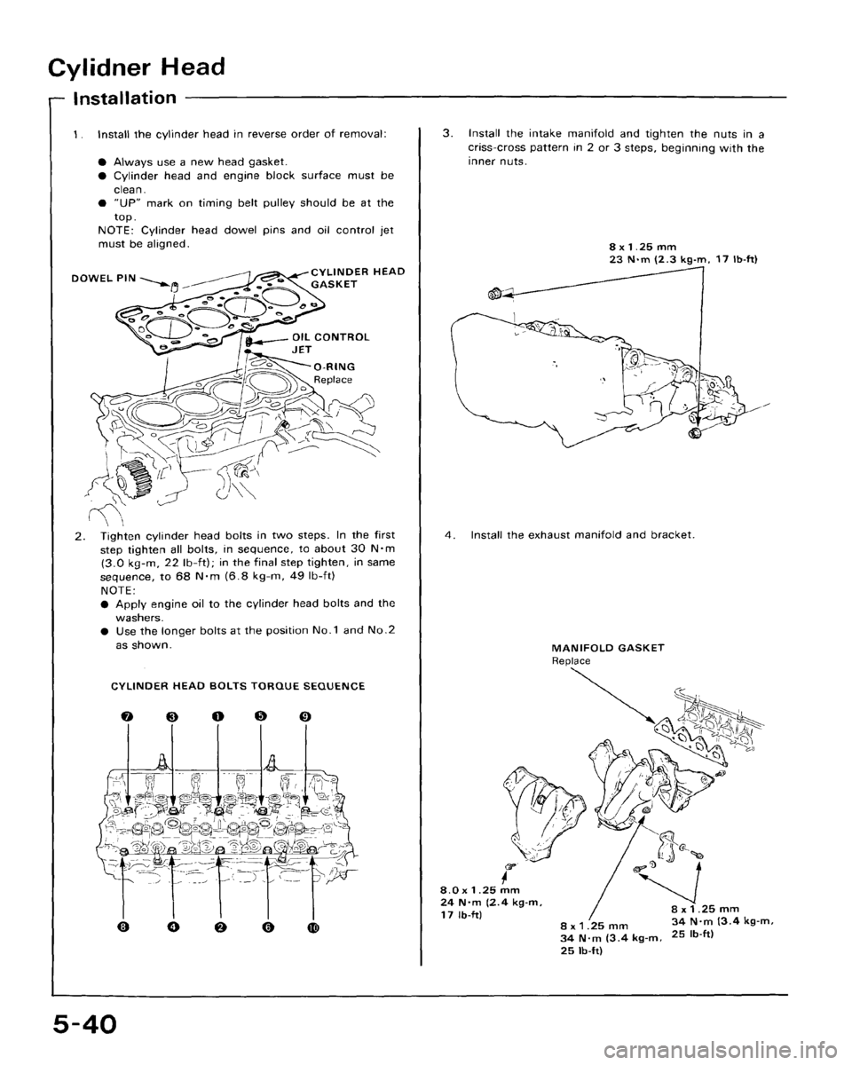 HONDA CRX 1988 2.G Workshop Manual HONDA CRX 1988 2.G Workshop Manual
