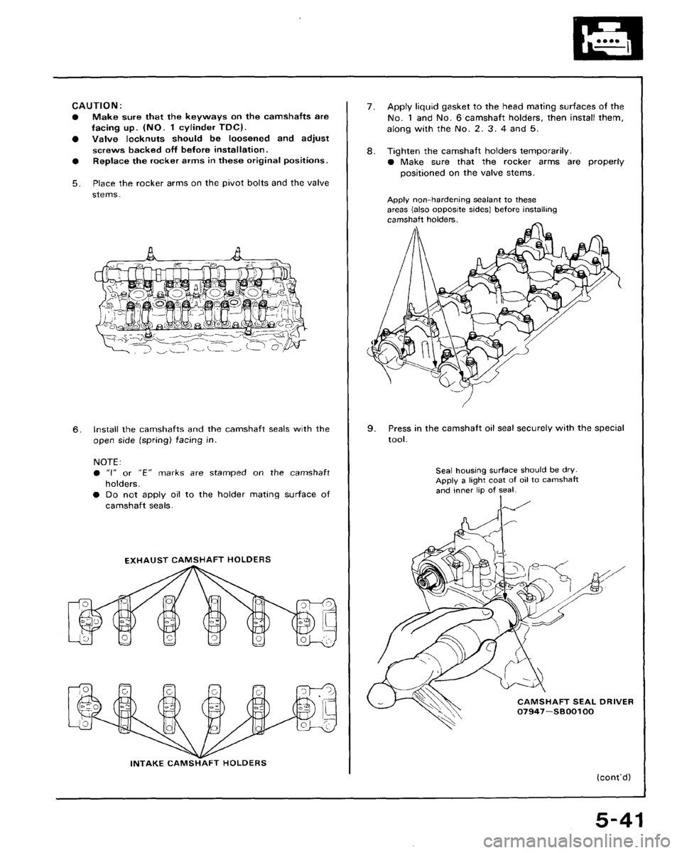 HONDA CRX 1988 2.G Workshop Manual HONDA CRX 1988 2.G Workshop Manual