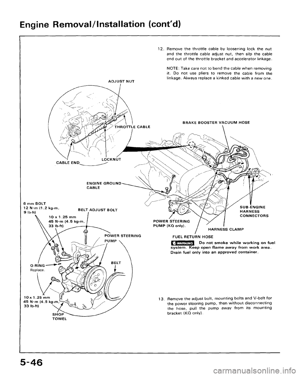 HONDA CRX 1988 2.G Workshop Manual HONDA CRX 1988 2.G Workshop Manual