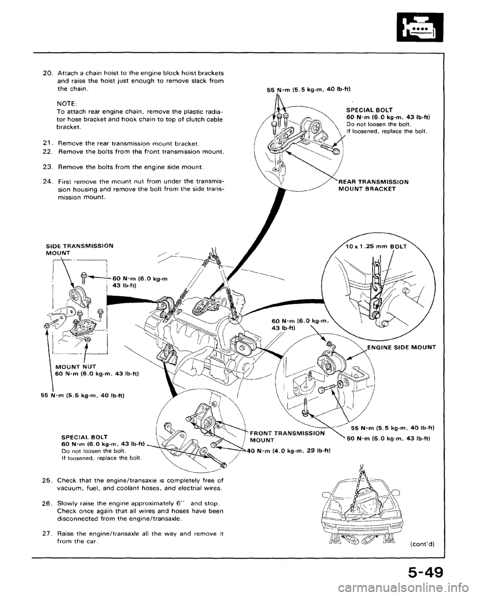 HONDA CRX 1988 2.G Workshop Manual HONDA CRX 1988 2.G Workshop Manual
