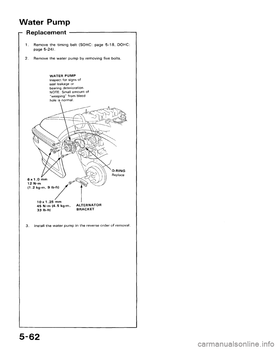 HONDA CRX 1988 2.G Workshop Manual HONDA CRX 1988 2.G Workshop Manual