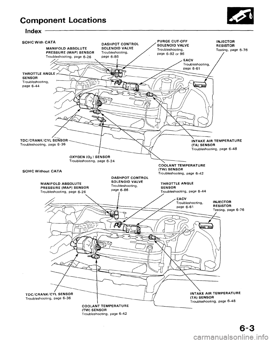 HONDA CRX 1988 2.G Workshop Manual 