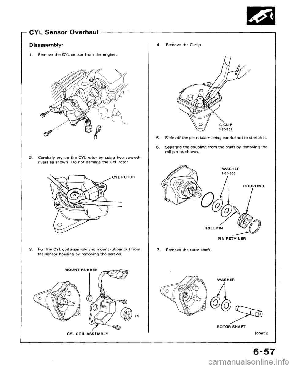HONDA CRX 1988 2.G Repair Manual HONDA CRX 1988 2.G Repair Manual