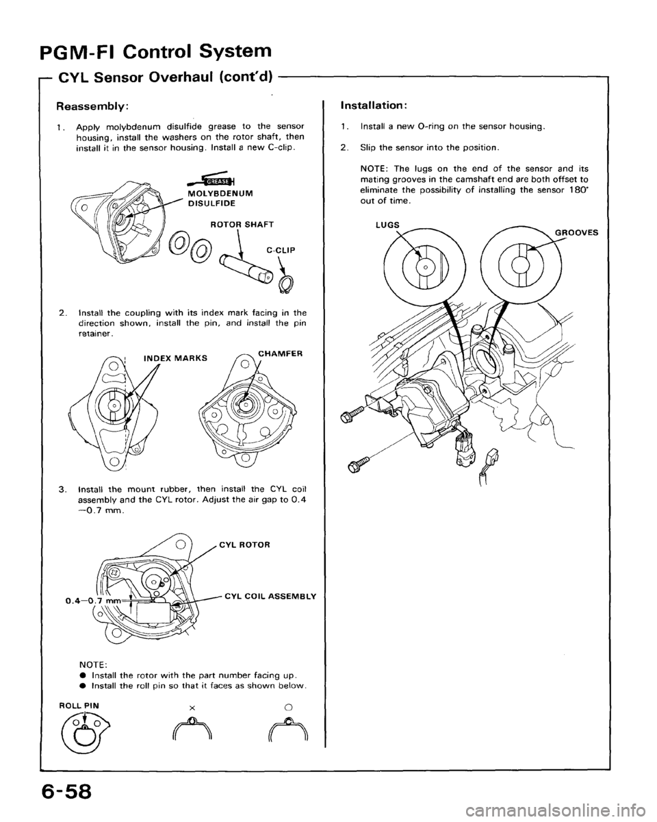 HONDA CRX 1988 2.G Repair Manual HONDA CRX 1988 2.G Repair Manual