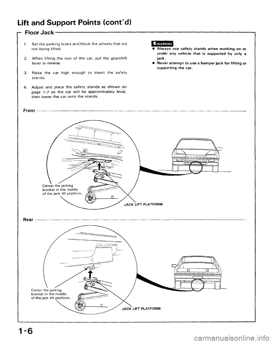 HONDA CRX 1988 2.G Owners Manual HONDA CRX 1988 2.G Owners Manual