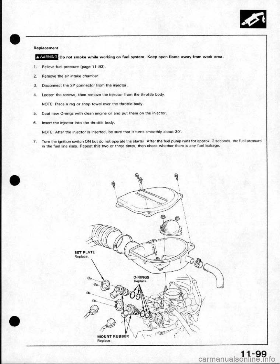 HONDA CRX 1991 2.G Workshop Manual HONDA CRX 1991 2.G Workshop Manual