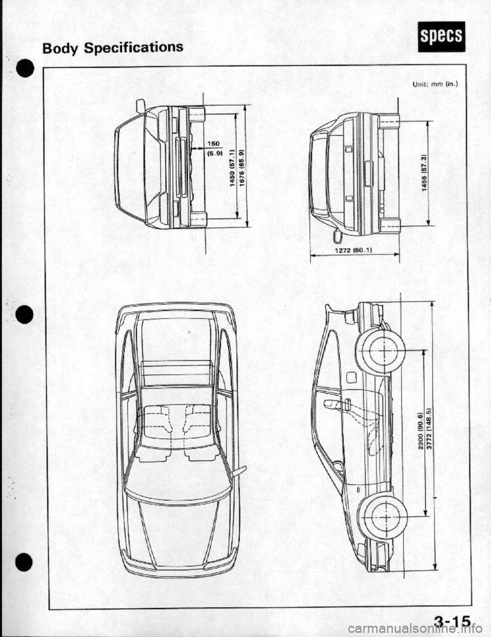 HONDA CRX 1991 2.G Owners Manual 