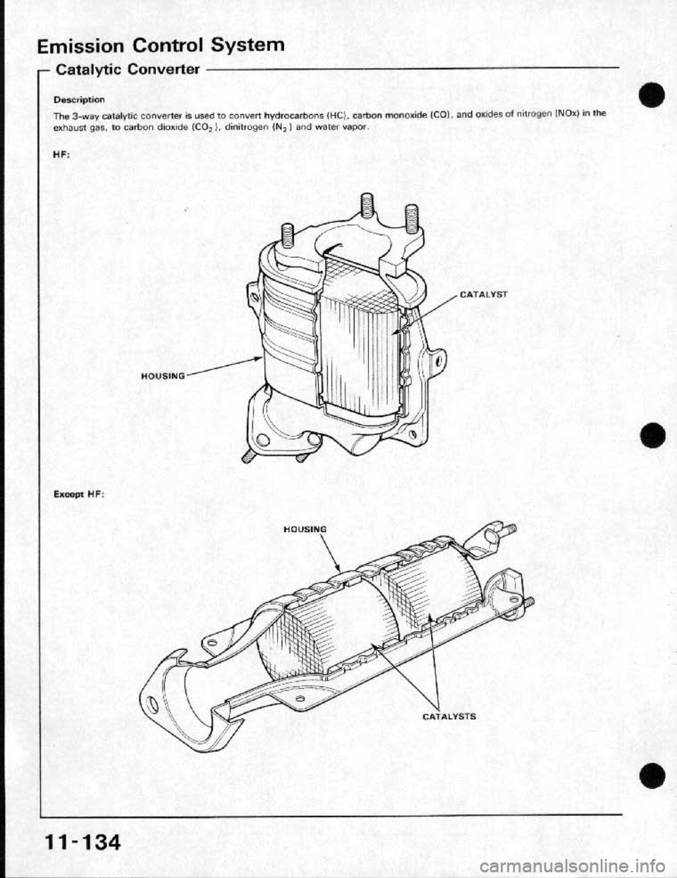 HONDA CRX 1991 2.G Workshop Manual HONDA CRX 1991 2.G Workshop Manual