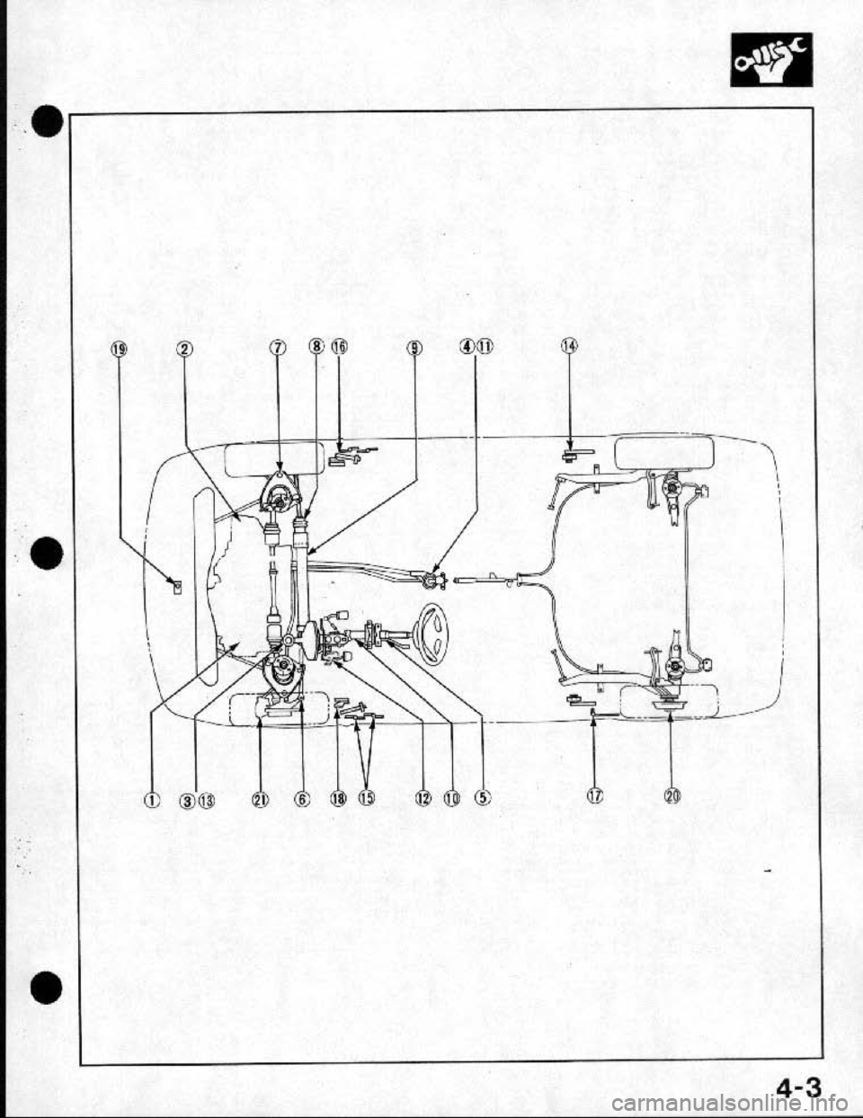 HONDA CRX 1991 2.G Owners Manual 