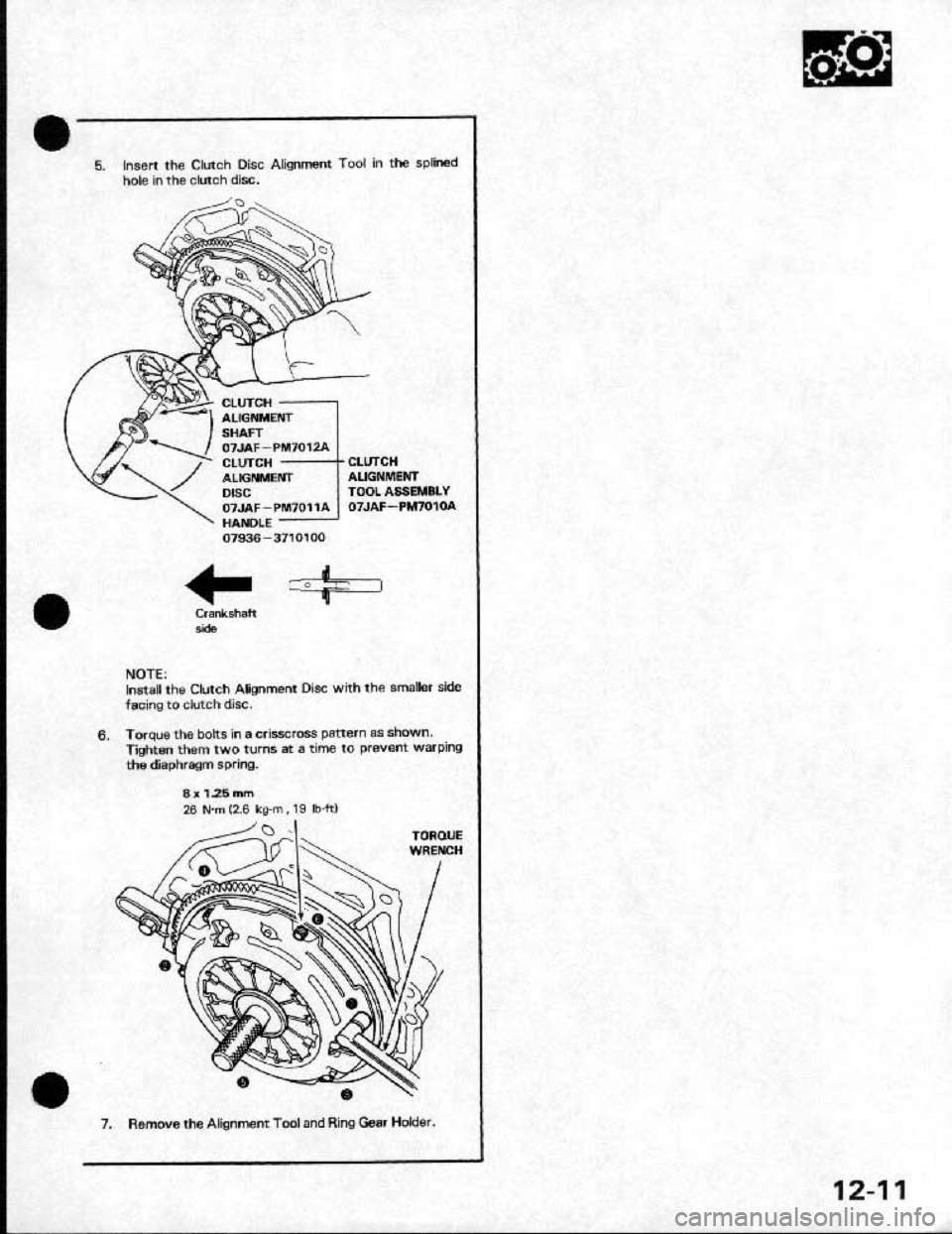 HONDA CRX 1991 2.G Workshop Manual HONDA CRX 1991 2.G Workshop Manual