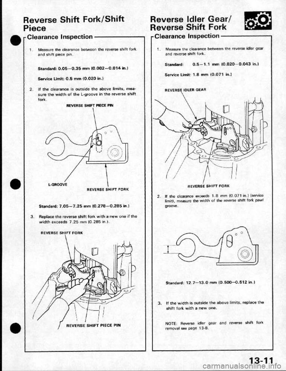 HONDA CRX 1991 2.G Workshop Manual HONDA CRX 1991 2.G Workshop Manual