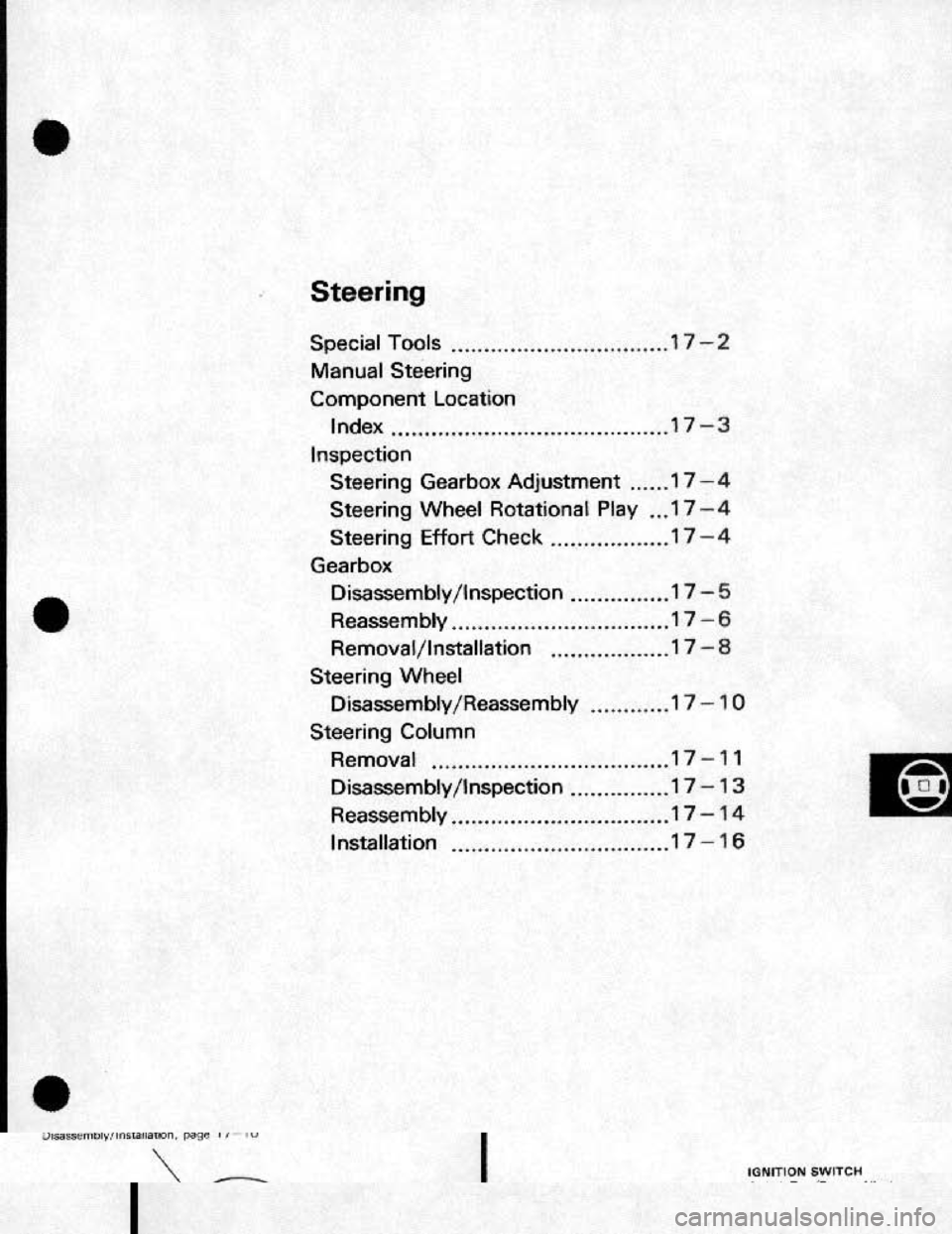 HONDA CRX 1991 2.G Workshop Manual 