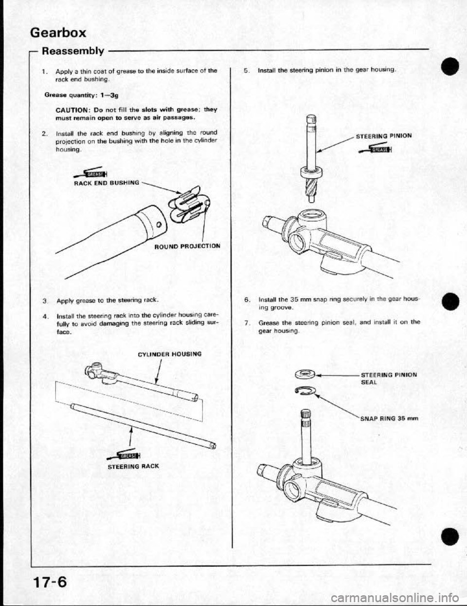 HONDA CRX 1991 2.G Workshop Manual 