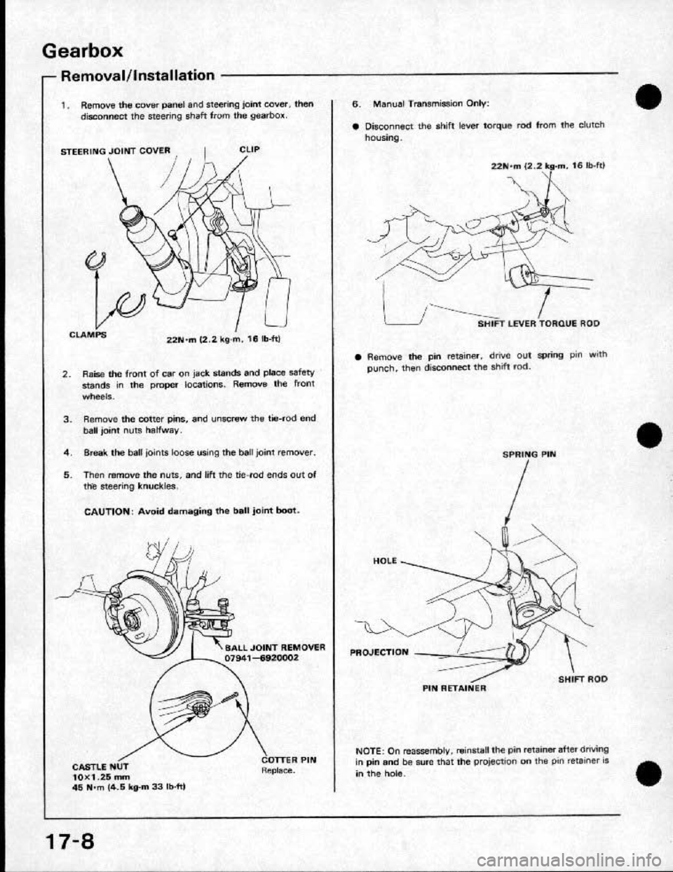 HONDA CRX 1991 2.G Workshop Manual 