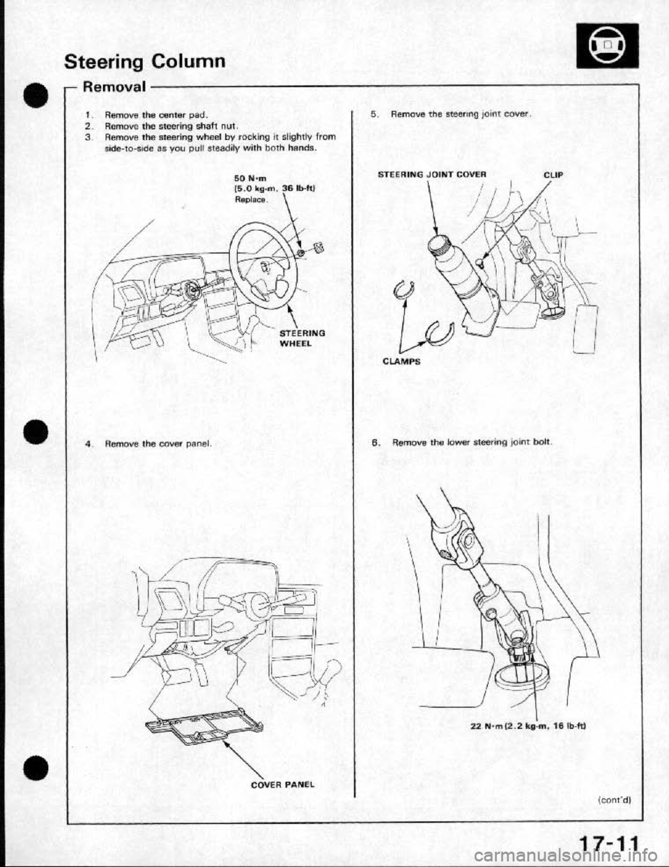 HONDA CRX 1991 2.G Workshop Manual HONDA CRX 1991 2.G Workshop Manual