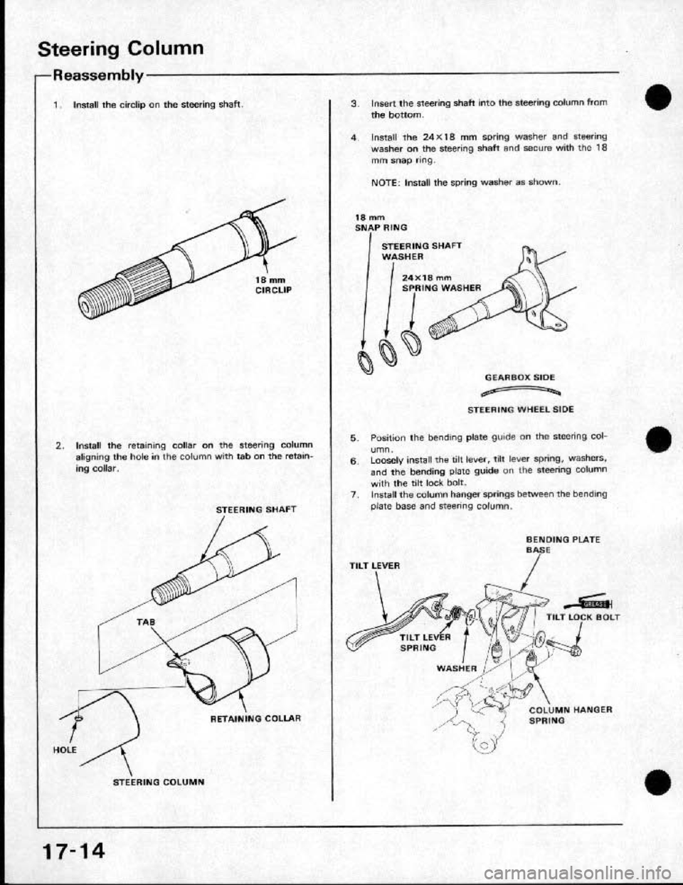 HONDA CRX 1991 2.G Workshop Manual HONDA CRX 1991 2.G Workshop Manual