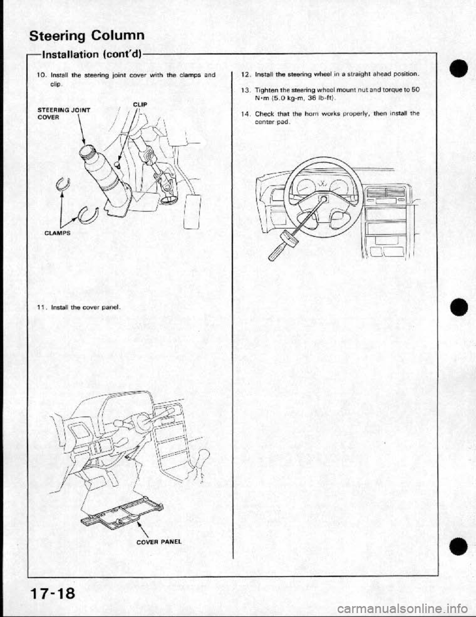 HONDA CRX 1991 2.G Workshop Manual HONDA CRX 1991 2.G Workshop Manual