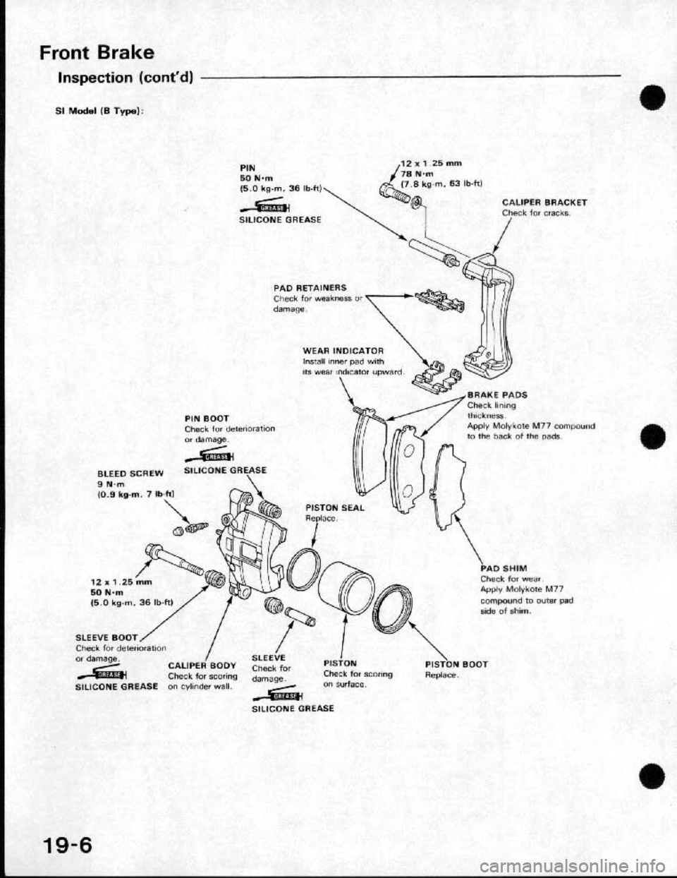 HONDA CRX 1991 2.G Workshop Manual 