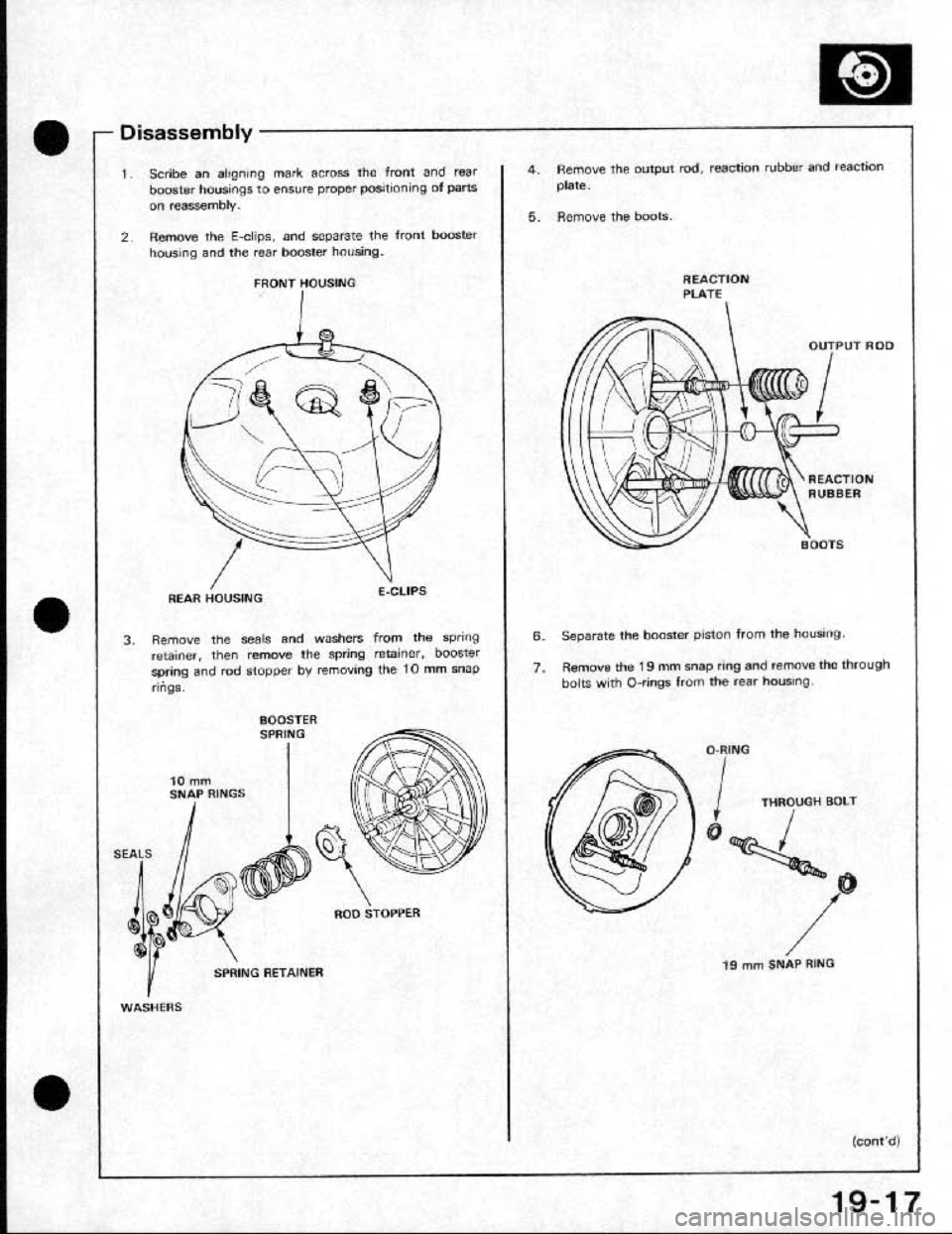 HONDA CRX 1991 2.G Workshop Manual 