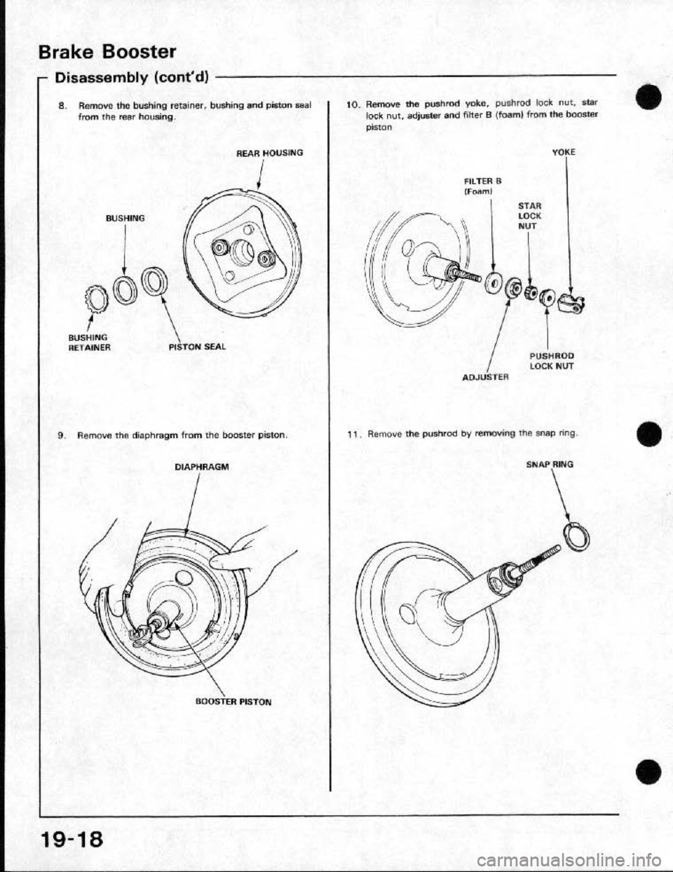 HONDA CRX 1991 2.G Workshop Manual 