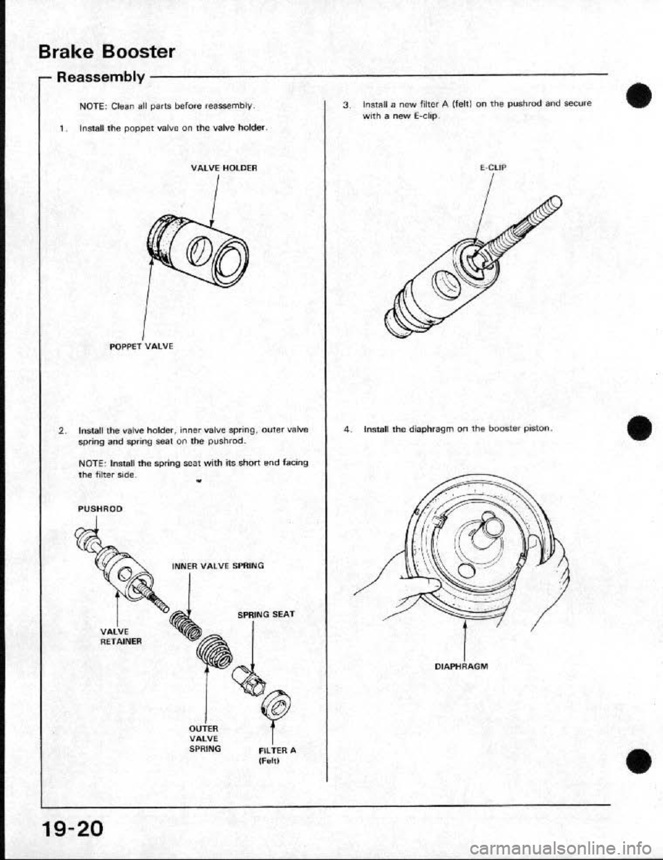 HONDA CRX 1991 2.G Workshop Manual 