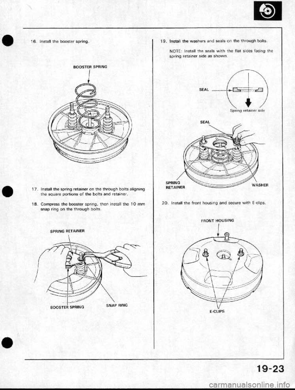 HONDA CRX 1991 2.G Workshop Manual HONDA CRX 1991 2.G Workshop Manual