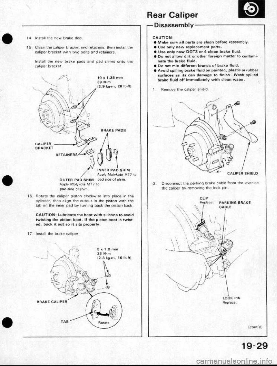 HONDA CRX 1991 2.G Workshop Manual HONDA CRX 1991 2.G Workshop Manual