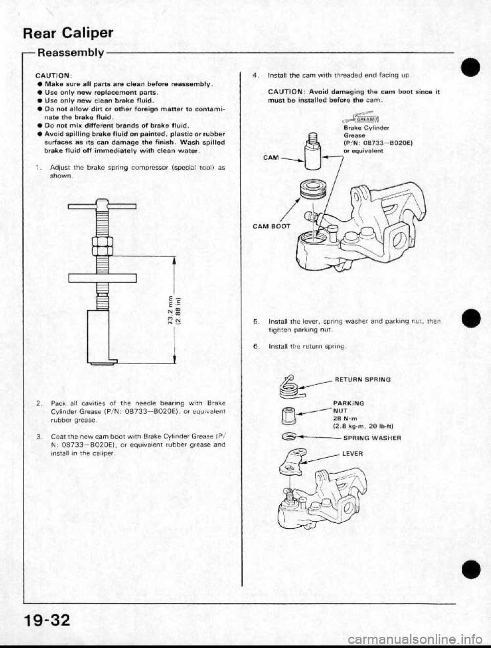 HONDA CRX 1991 2.G Workshop Manual HONDA CRX 1991 2.G Workshop Manual