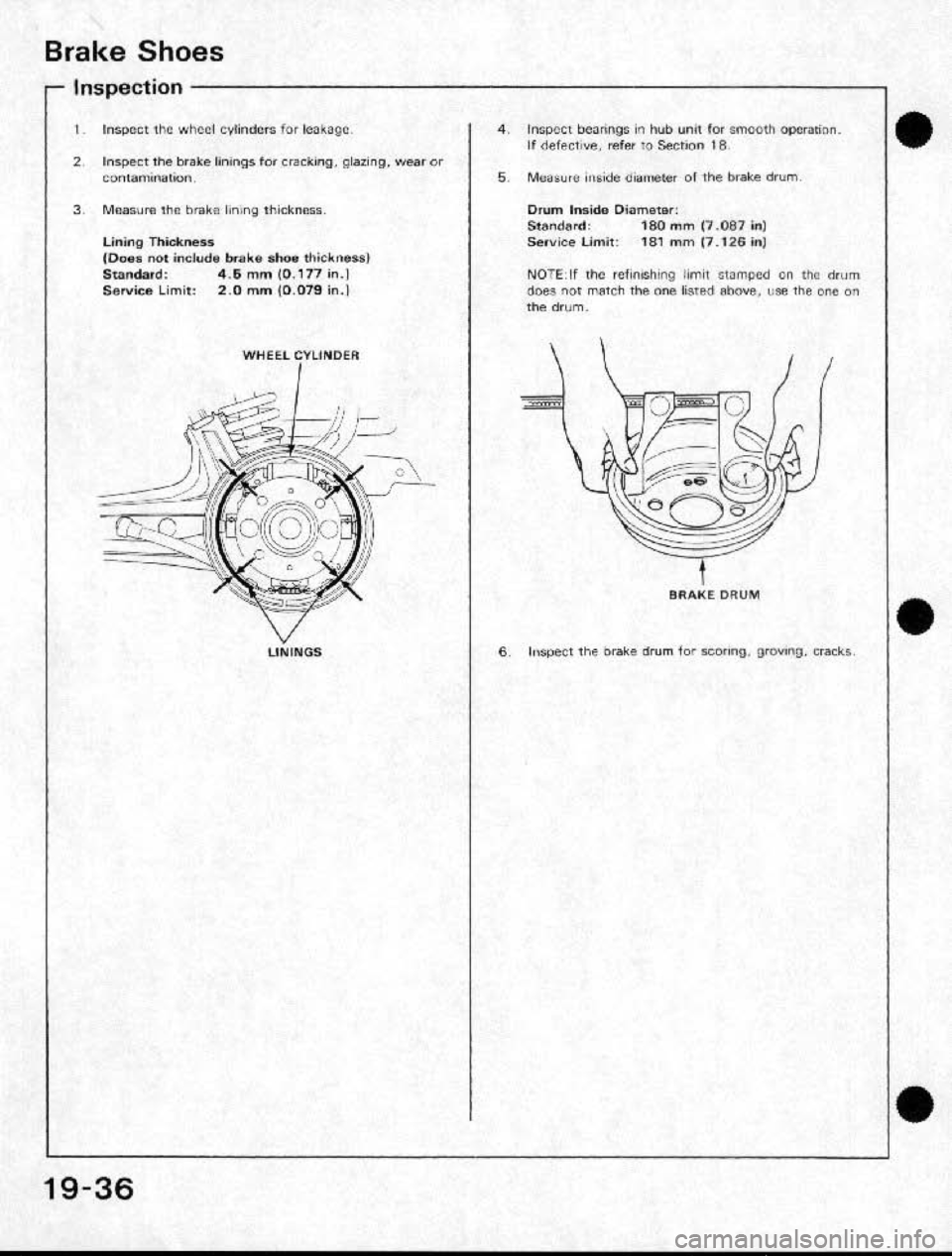HONDA CRX 1991 2.G Workshop Manual HONDA CRX 1991 2.G Workshop Manual