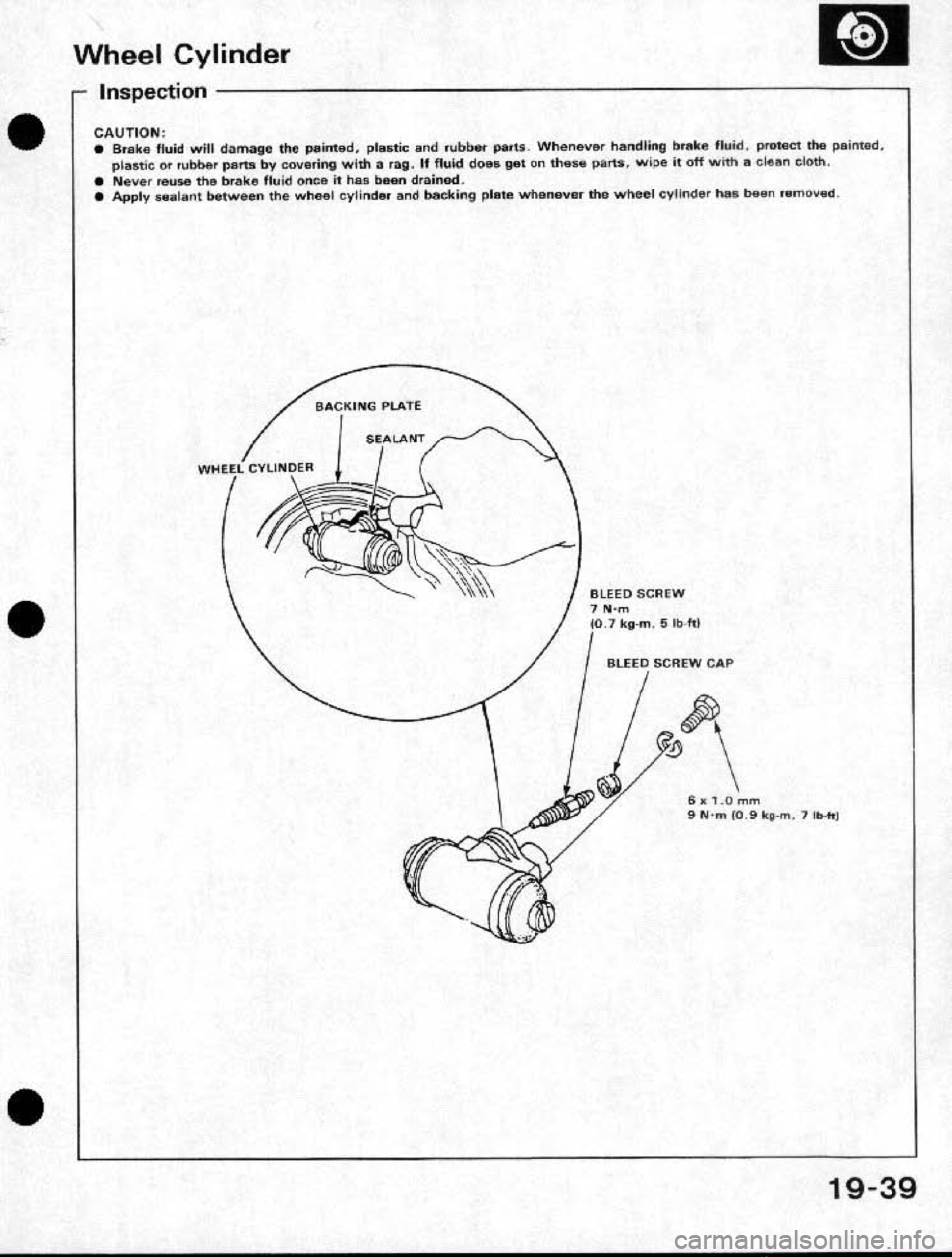 HONDA CRX 1991 2.G Workshop Manual HONDA CRX 1991 2.G Workshop Manual
