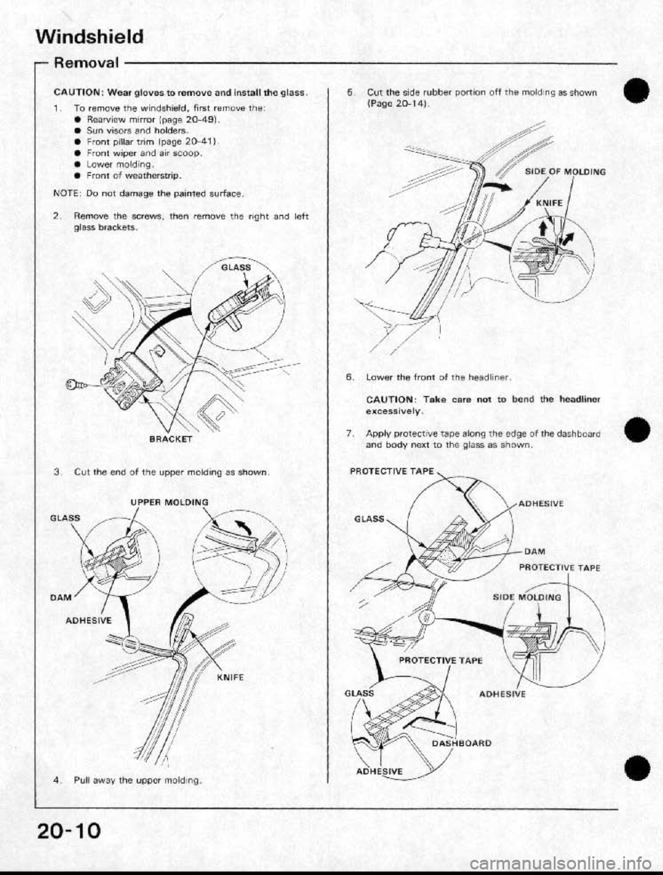 HONDA CRX 1991 2.G Workshop Manual HONDA CRX 1991 2.G Workshop Manual