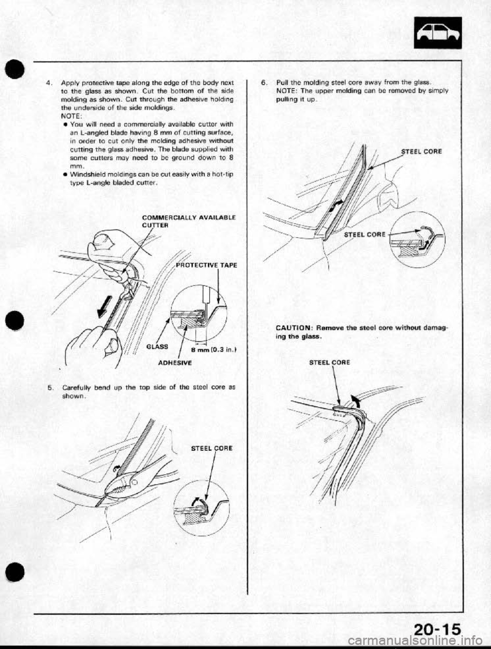 HONDA CRX 1991 2.G Workshop Manual HONDA CRX 1991 2.G Workshop Manual