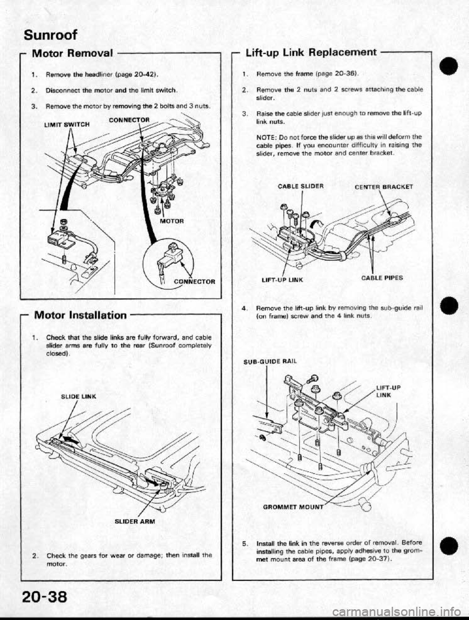 HONDA CRX 1991 2.G Workshop Manual HONDA CRX 1991 2.G Workshop Manual