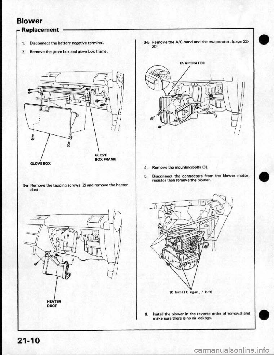 HONDA CRX 1991 2.G Workshop Manual HONDA CRX 1991 2.G Workshop Manual