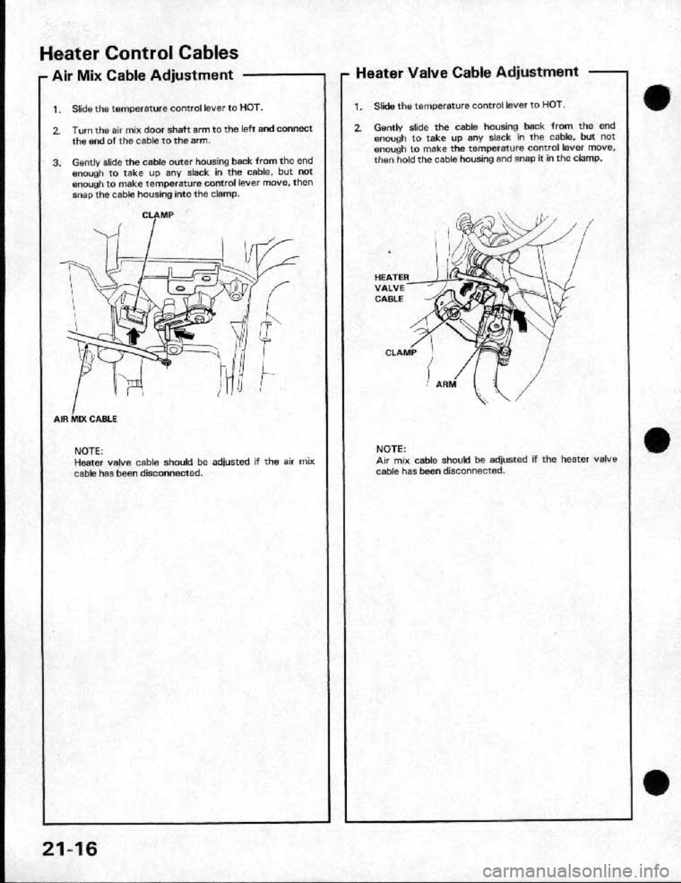 HONDA CRX 1991 2.G Workshop Manual HONDA CRX 1991 2.G Workshop Manual