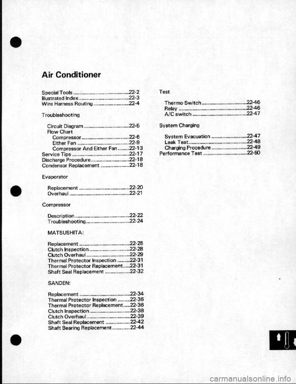 HONDA CRX 1991 2.G Workshop Manual HONDA CRX 1991 2.G Workshop Manual