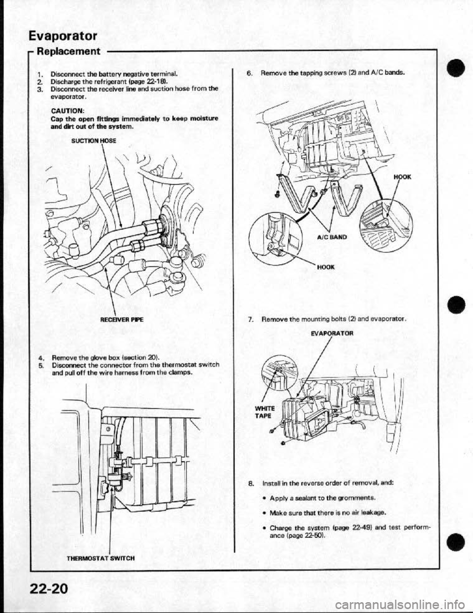HONDA CRX 1991 2.G Workshop Manual HONDA CRX 1991 2.G Workshop Manual