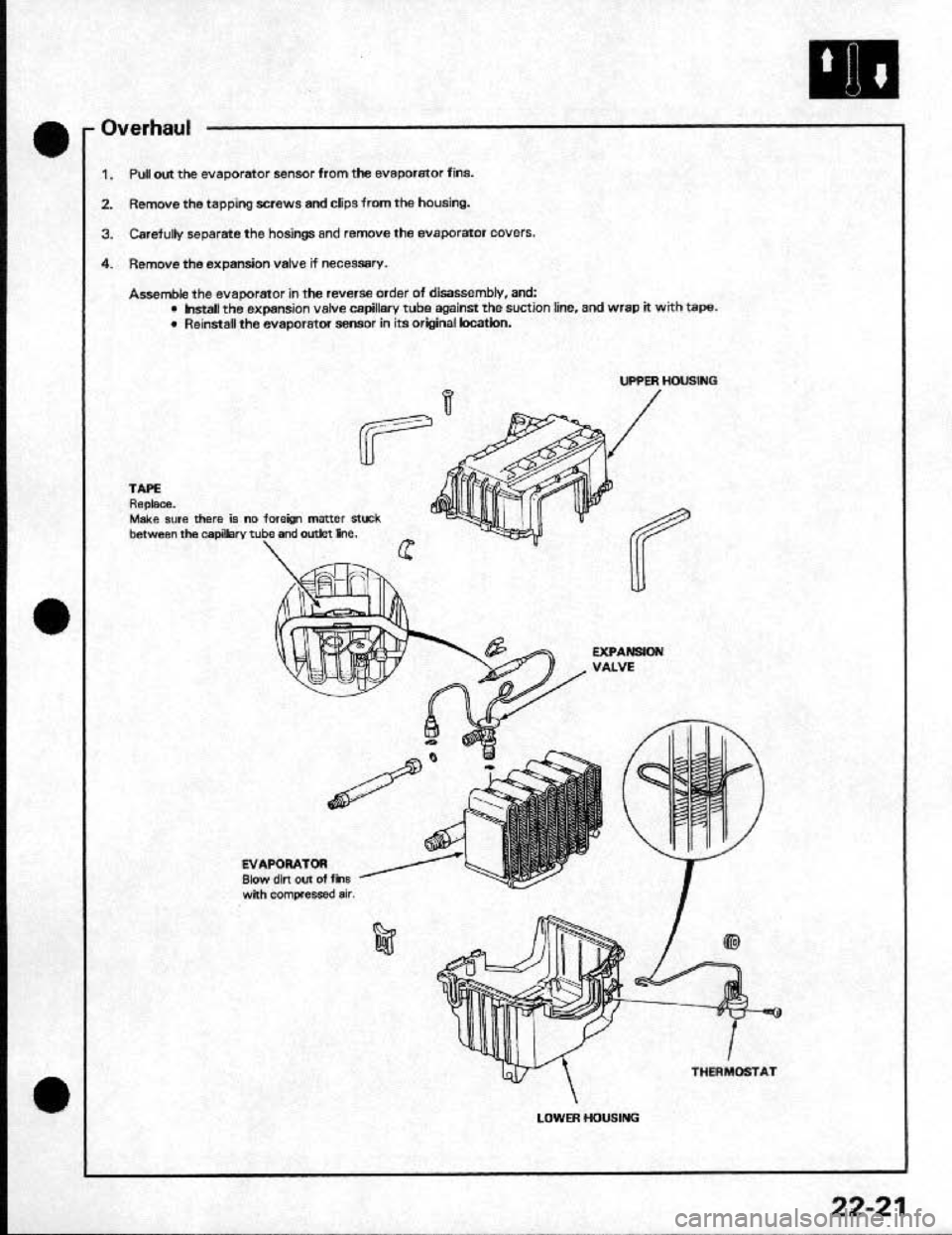 HONDA CRX 1991 2.G Workshop Manual HONDA CRX 1991 2.G Workshop Manual