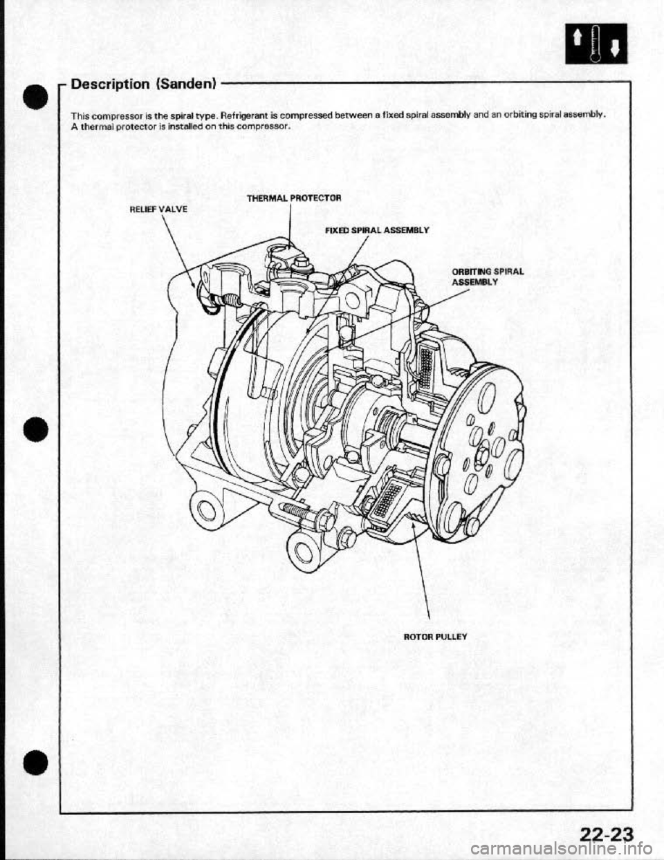 HONDA CRX 1991 2.G Workshop Manual HONDA CRX 1991 2.G Workshop Manual