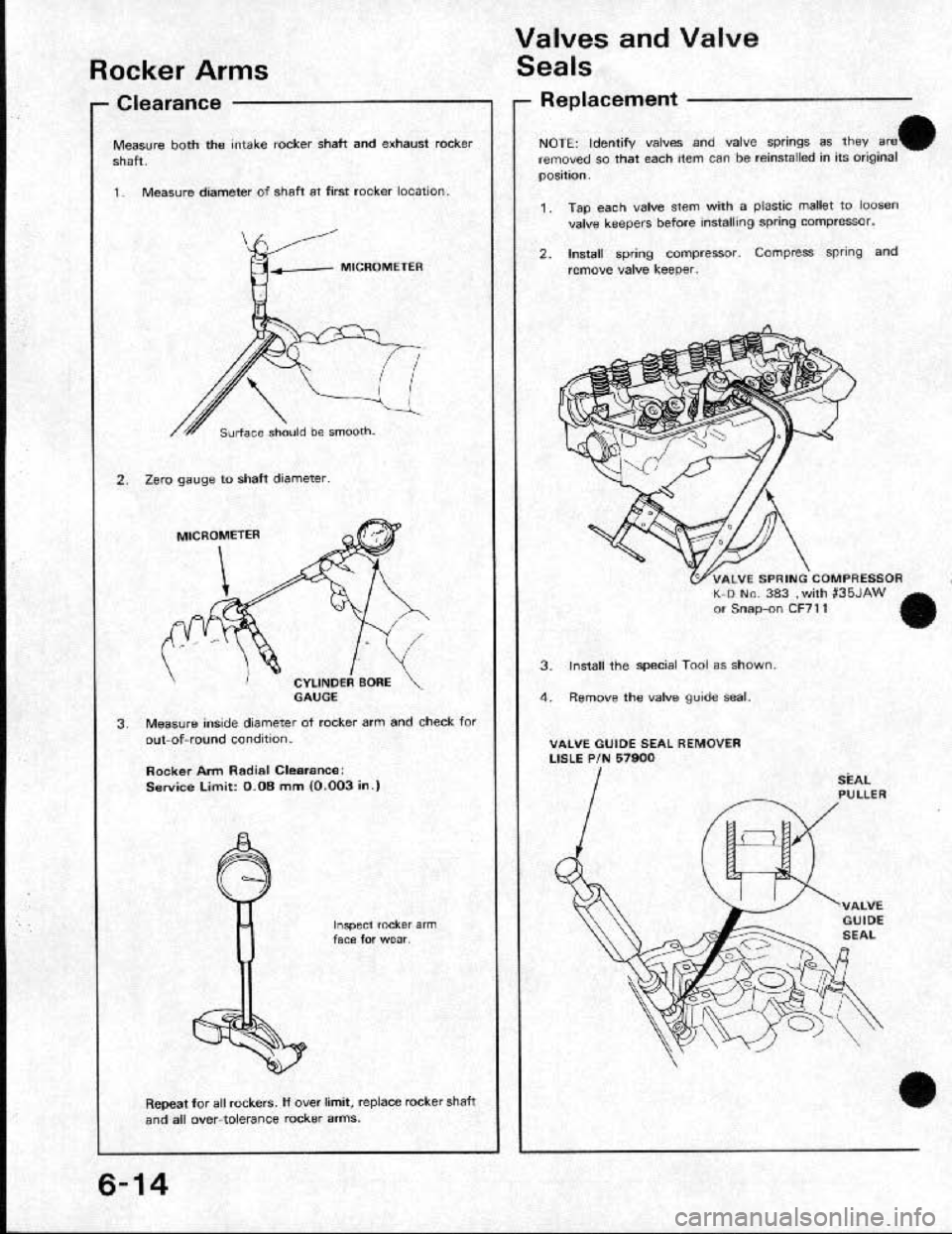 HONDA CRX 1991 2.G Repair Manual HONDA CRX 1991 2.G Repair Manual