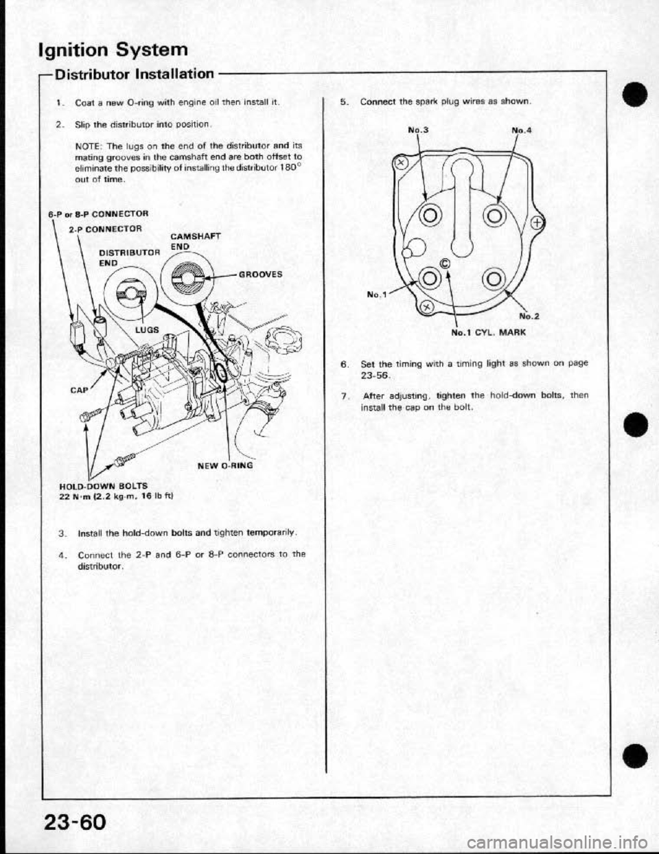 HONDA CRX 1991 2.G Workshop Manual HONDA CRX 1991 2.G Workshop Manual