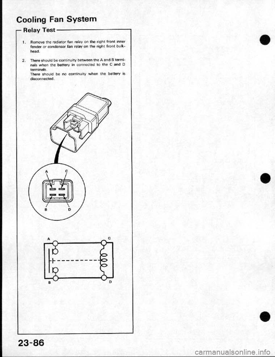 HONDA CRX 1991 2.G Workshop Manual HONDA CRX 1991 2.G Workshop Manual
