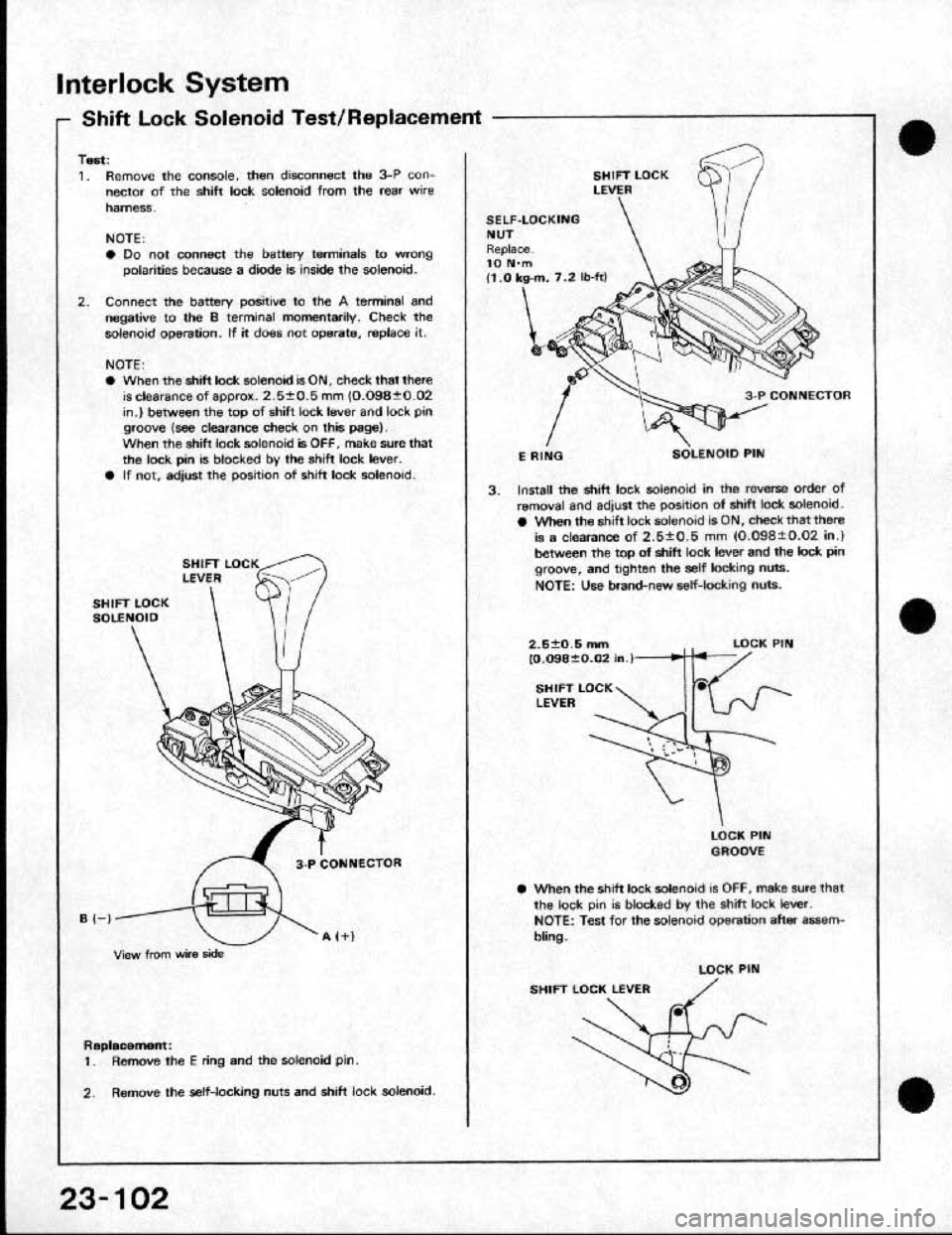 HONDA CRX 1991 2.G Workshop Manual 