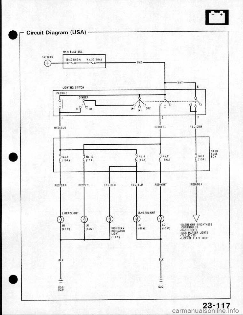 HONDA CRX 1991 2.G Workshop Manual 