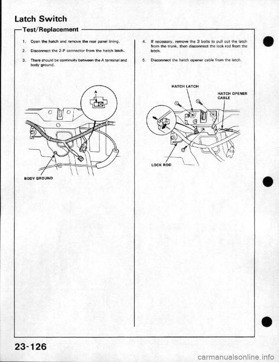 HONDA CRX 1991 2.G Workshop Manual HONDA CRX 1991 2.G Workshop Manual
